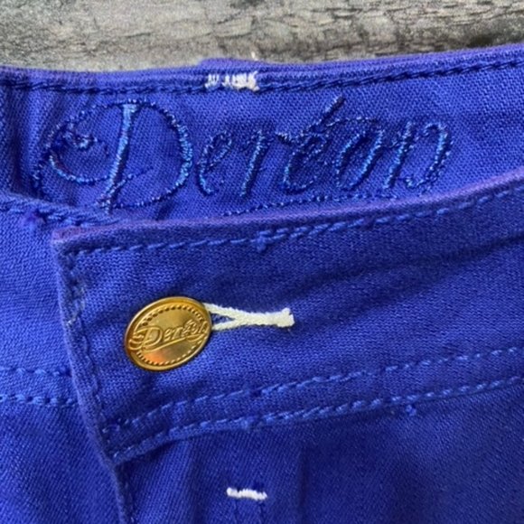 DEREON Blue Bird Wash Sailor Moon Skinny Jeans Size:12 NWT - Picture 8 of 9